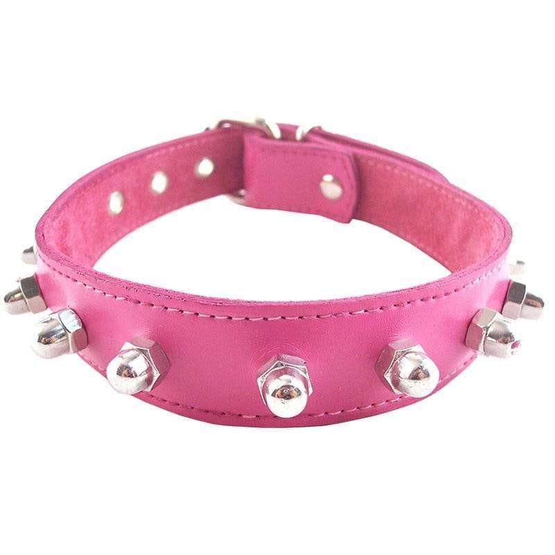 Rouge Garments Pink Nut Collar - Adult Planet - Online Sex Toys Shop UK