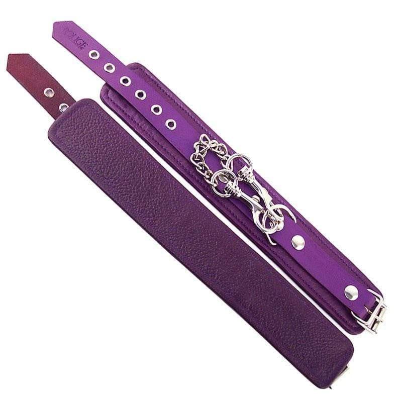 Rouge Garments Wrist Cuffs Purple - Adult Planet - Online Sex Toys Shop UK