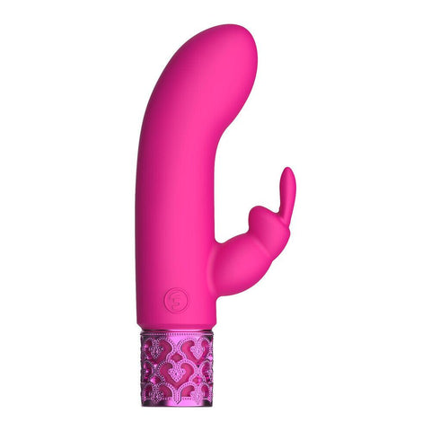 Royal Gems Dazzling Rechargeable Rabbit Bullet Pink - Adult Planet - Online Sex Toys Shop UK