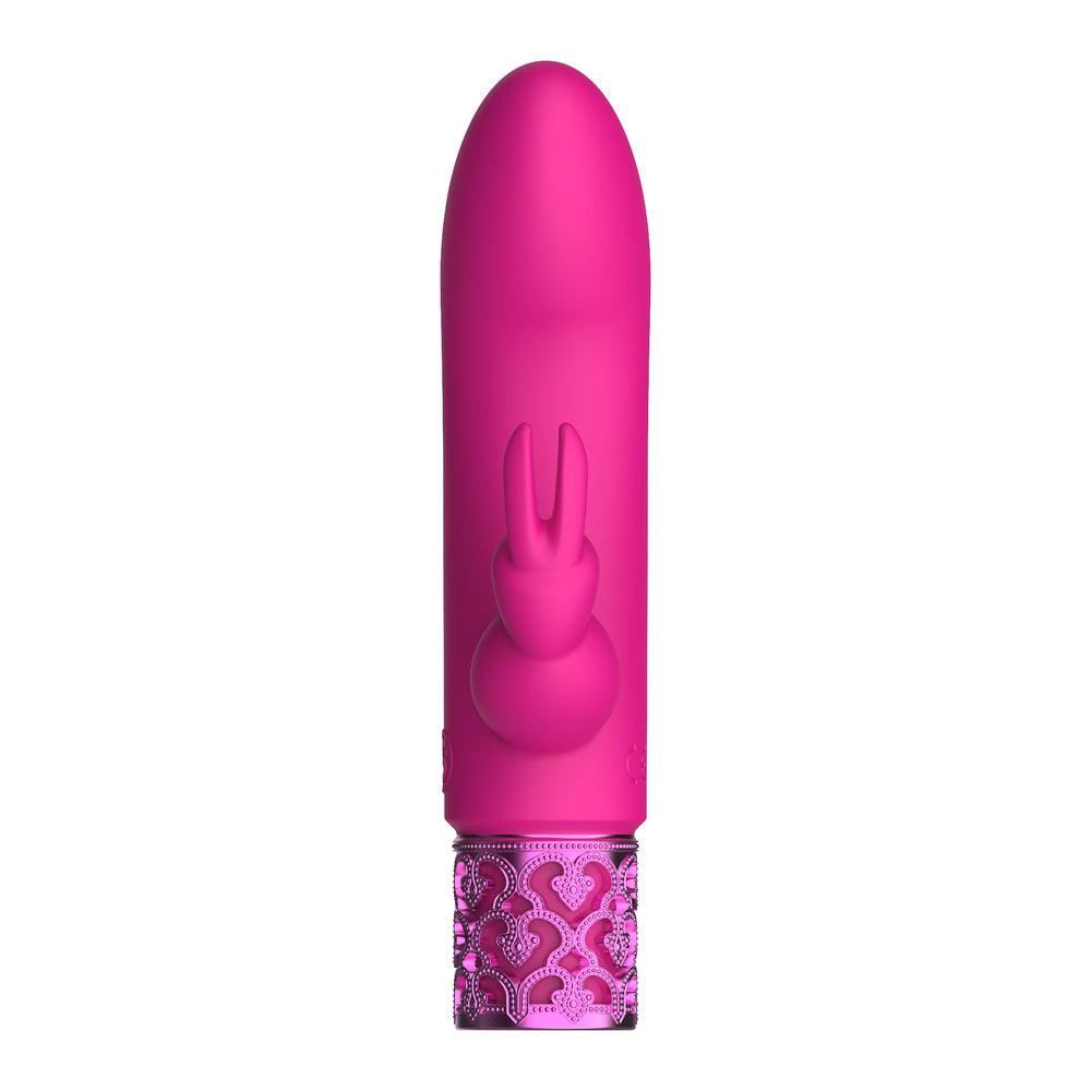 Royal Gems Dazzling Rechargeable Rabbit Bullet Pink - Adult Planet - Online Sex Toys Shop UK