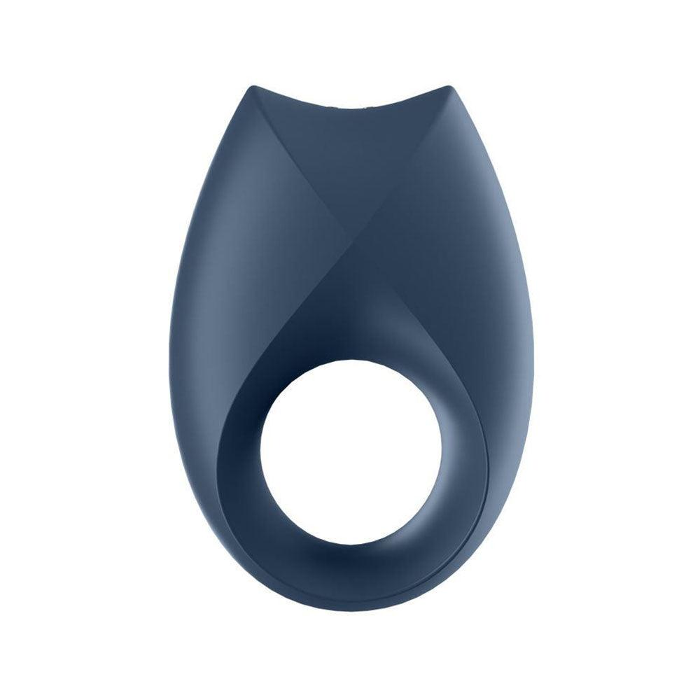 Satisfyer App Enabled Royal One Cock Ring Blue - Adult Planet - Online Sex Toys Shop UK