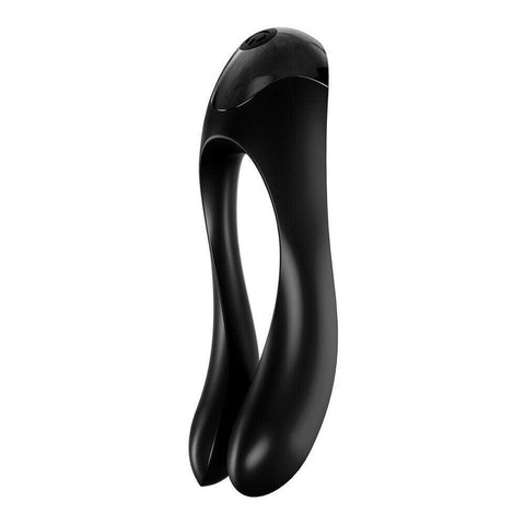 Satisfyer Candy Cane Finger Vibrator Black - Adult Planet - Online Sex Toys Shop UK