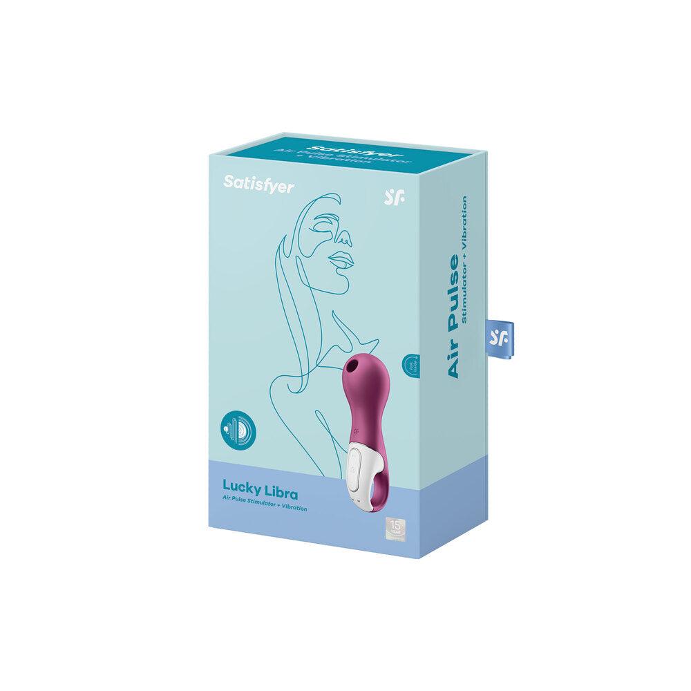 Satisfyer Lucky Libra Air Pulse Stim and Vibe - Adult Planet - Online Sex Toys Shop UK