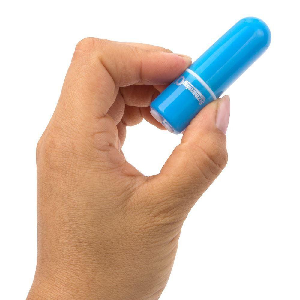 Screaming O Charged Vooom Remote Control Bullet Blue - Adult Planet - Online Sex Toys Shop UK