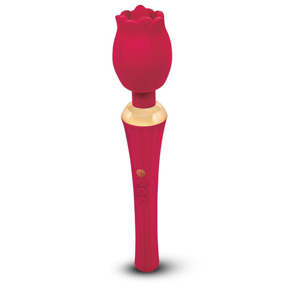 Secret Kisses Rosegasm Bouquet Rose Wand - Adult Planet - Online Sex Toys Shop UK