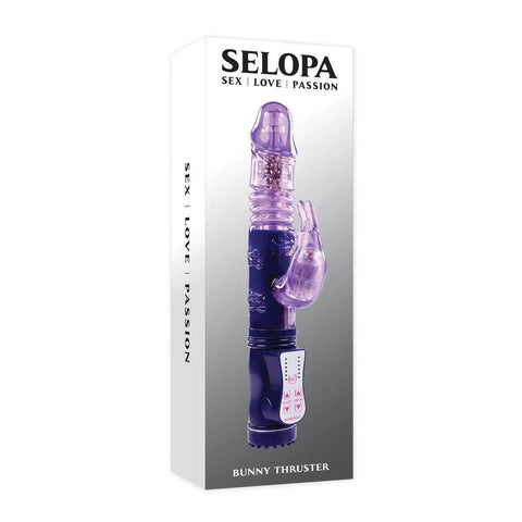 Selopa Bunny Thruster Vibrator - Adult Planet - Online Sex Toys Shop UK