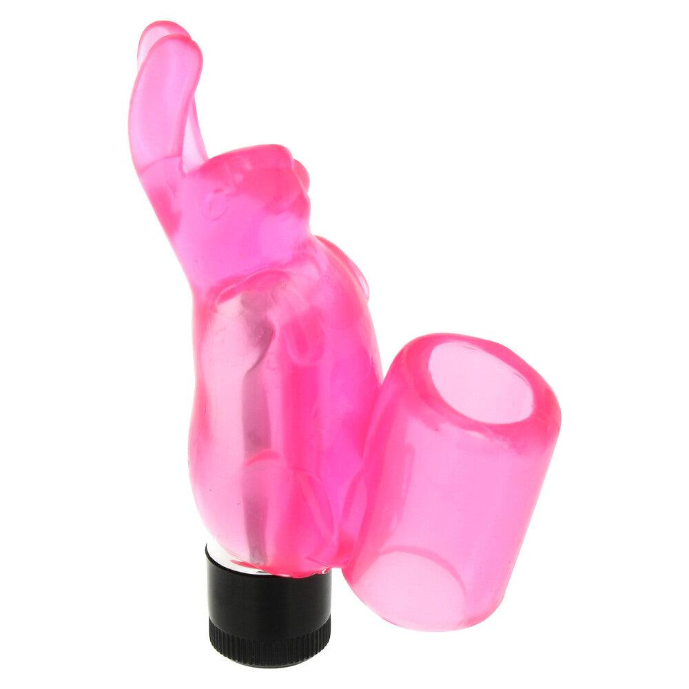 Silicone Rabbit Finger Sleeve Vibe - Adult Planet - Online Sex Toys Shop UK