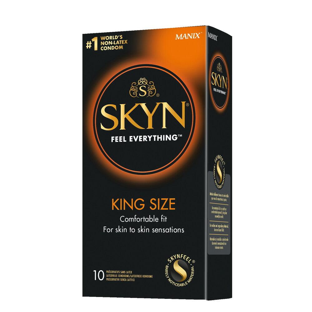 SKYN Latex Free Condoms King Size 10 Pack - Adult Planet - Online Sex Toys Shop UK