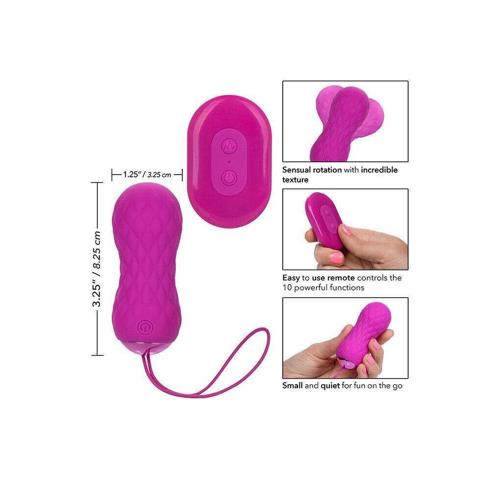 Slay SPINME Remote Control Textured Bullet - Adult Planet - Online Sex Toys Shop UK