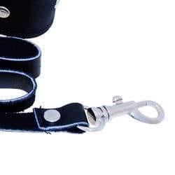 SportSheets Leather Leash And Collar - Adult Planet - Online Sex Toys Shop UK