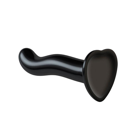 Strap On Me Prostate and G Spot Curved Dildo Large Black - Adult Planet - Online Sex Toys Shop UK