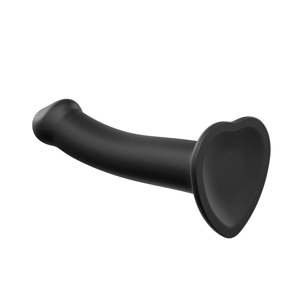 Strap On Me Silicone Dual Density Bendable Dildo Medium Black - Adult Planet - Online Sex Toys Shop UK