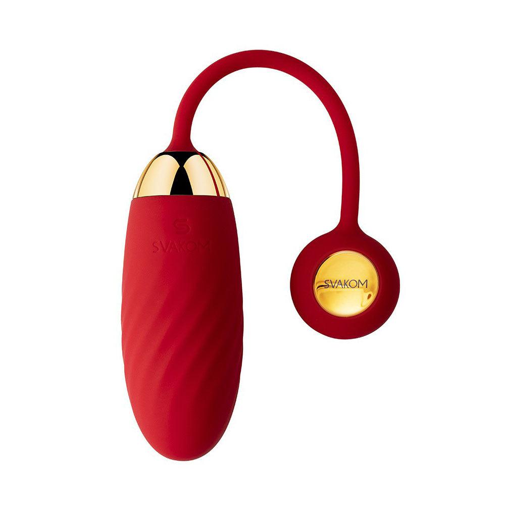 Svakom Ella Neo Red Interactive Vibrating Bullet - Adult Planet - Online Sex Toys Shop UK