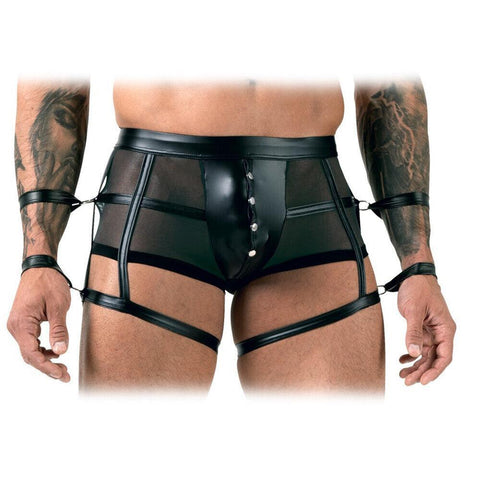 Svenjoyment Pants With Arm Restraints - Adult Planet - Online Sex Toys Shop UK