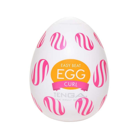 Tenga Curl Egg Masturbator - Adult Planet - Online Sex Toys Shop UK