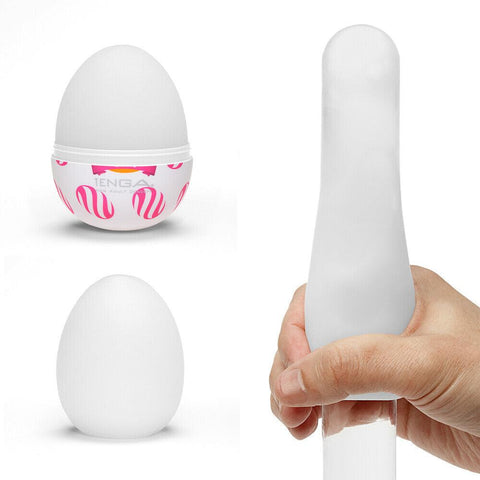 Tenga Curl Egg Masturbator - Adult Planet - Online Sex Toys Shop UK