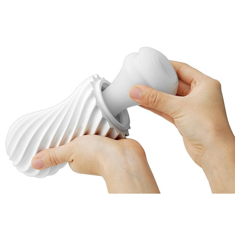 Tenga Flex Silky White Masturbator - Adult Planet - Online Sex Toys Shop UK