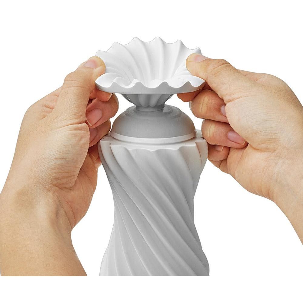 Tenga Flex Silky White Masturbator - Adult Planet - Online Sex Toys Shop UK