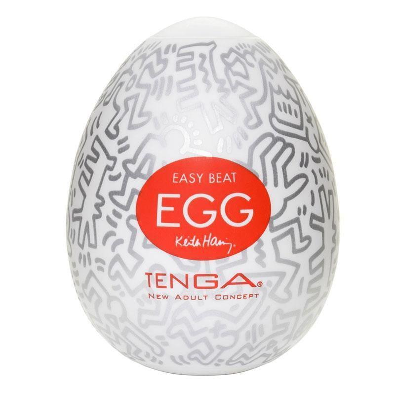 Tenga Keith Haring Party Egg Masturbator - Adult Planet - Online Sex Toys Shop UK