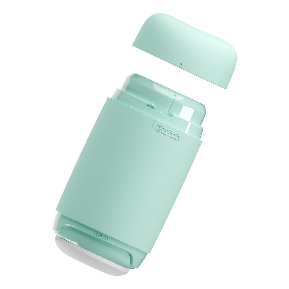 Tenga Puffy Mint Green Masturbator - Adult Planet - Online Sex Toys Shop UK