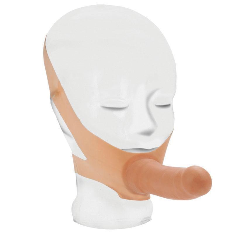 The Accommodator Face Strap On Dildo Flesh - Adult Planet - Online Sex Toys Shop UK