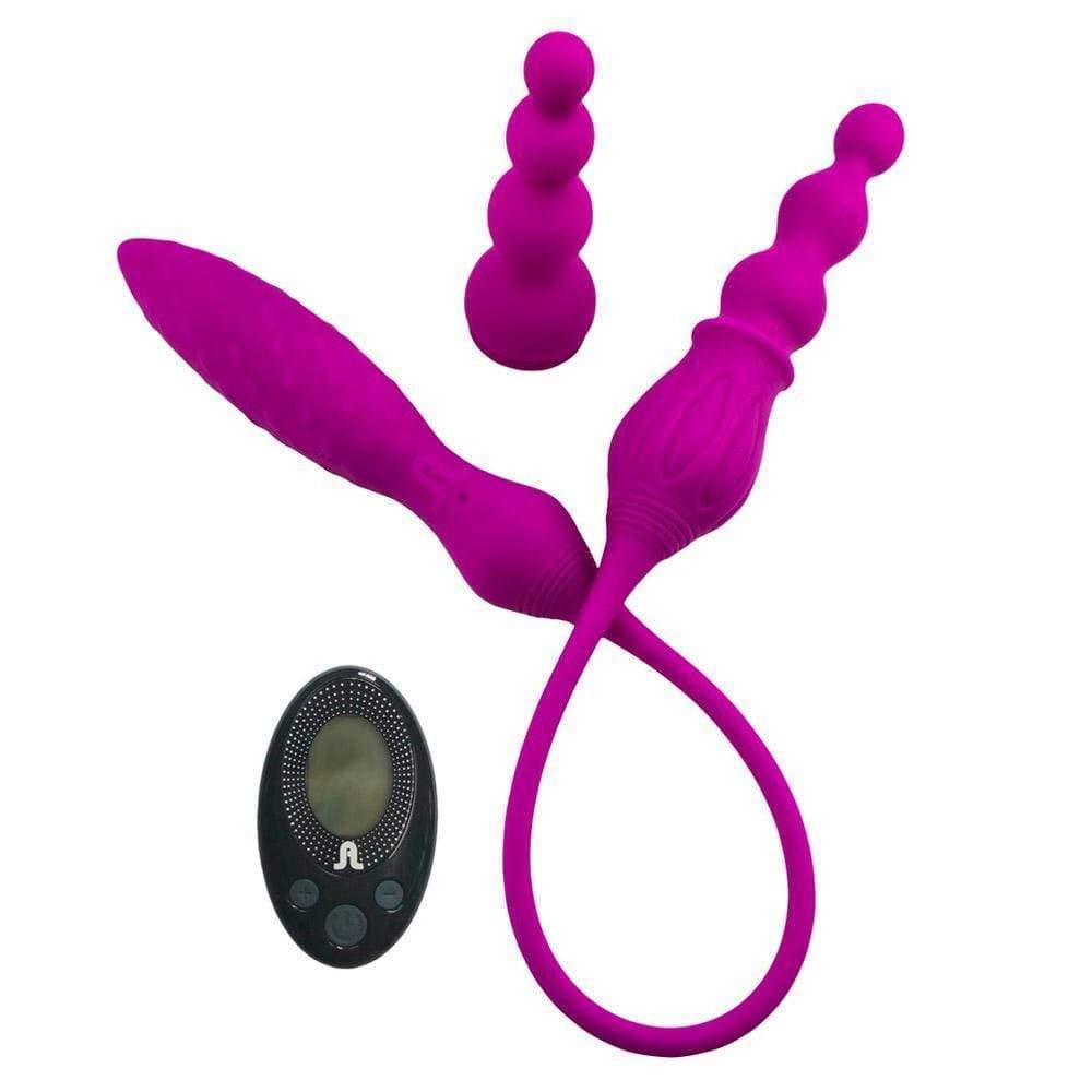 Adrien Lastic Remote Controlled 2X Double Ended Vibrator - Adult Planet - Online Sex Toys Shop UK