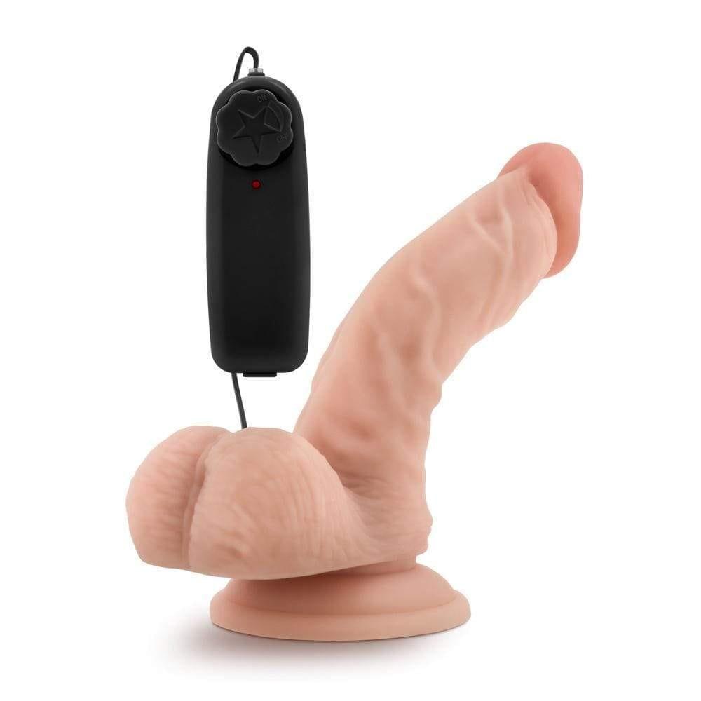Dr Skin Dr Ken Curved Vibrating Cock With Suction Cup - Adult Planet - Online Sex Toys Shop UK