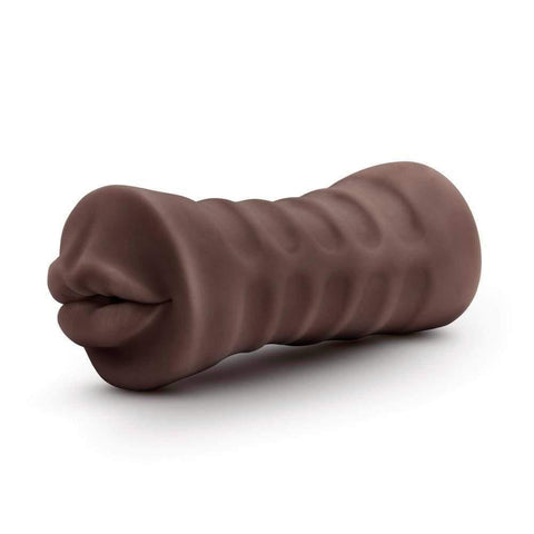 Hot Chocolate Heather Mouth Vibrating Masturbator - Adult Planet - Online Sex Toys Shop UK