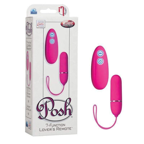 Posh 7 Function Lovers Remote Bullet - Adult Planet - Online Sex Toys Shop UK