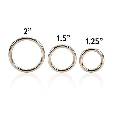 3 Piece Silver Ring Set - Adult Planet - Online Sex Toys Shop UK