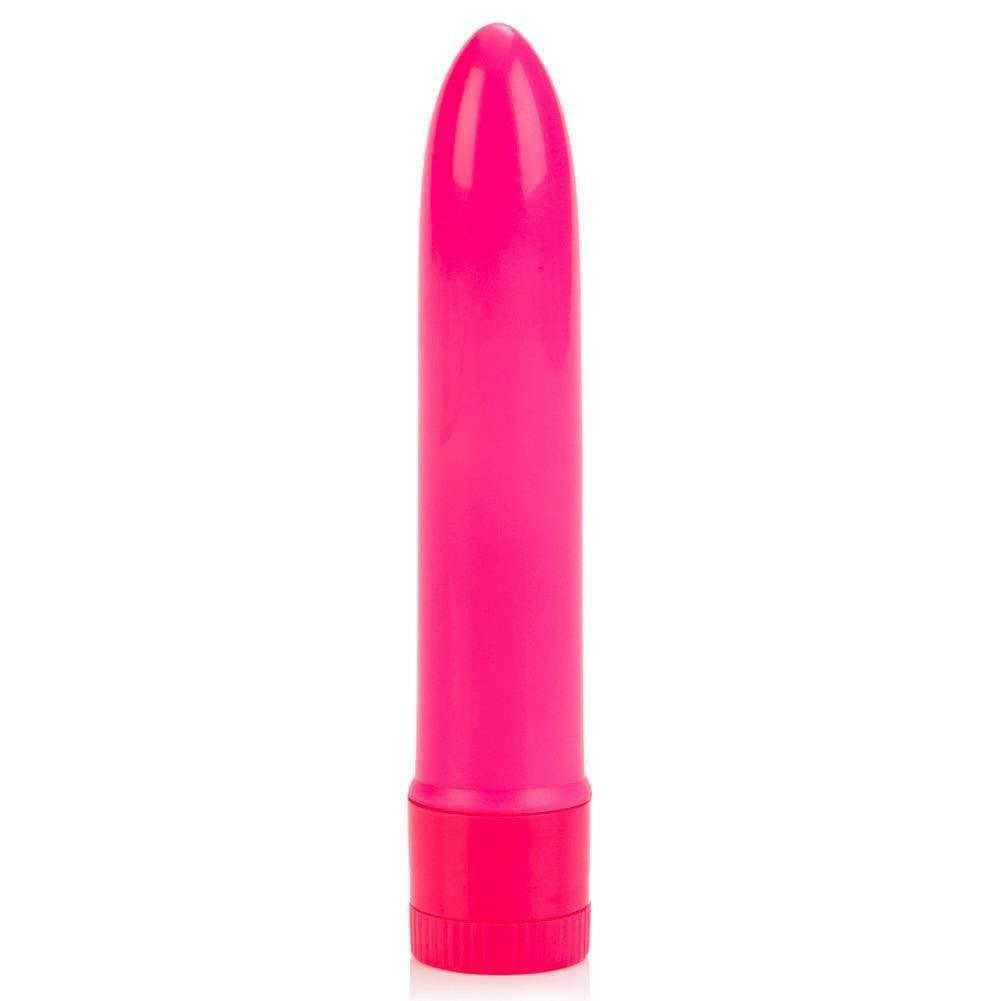 Neon Pink Multi Speed Mini Vibrator - Adult Planet - Online Sex Toys Shop UK