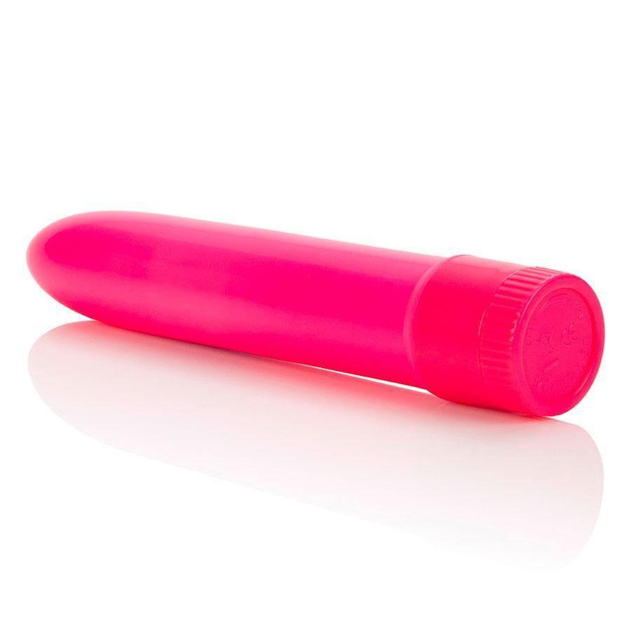 Neon Pink Multi Speed Mini Vibrator - Adult Planet - Online Sex Toys Shop UK