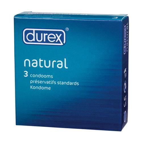 Natural x 3 Condoms - Adult Planet - Online Sex Toys Shop UK