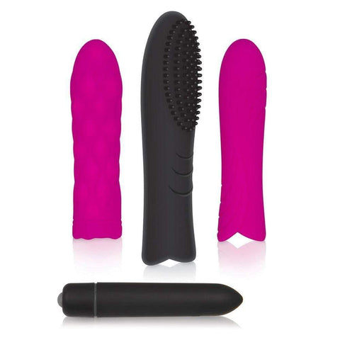 Evolved Trio Pleasure Sleeve Kit With Bullet - Adult Planet - Online Sex Toys Shop UK