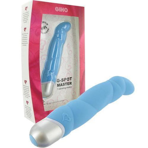 Gino Vibrator Blue - Adult Planet - Online Sex Toys Shop UK