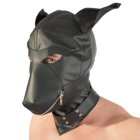 Imitation Leather Dog Mask - Adult Planet - Online Sex Toys Shop UK