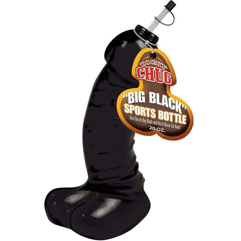 Dicky Chug Big Black 20 Ounce Sports Bottle - Adult Planet - Online Sex Toys Shop UK