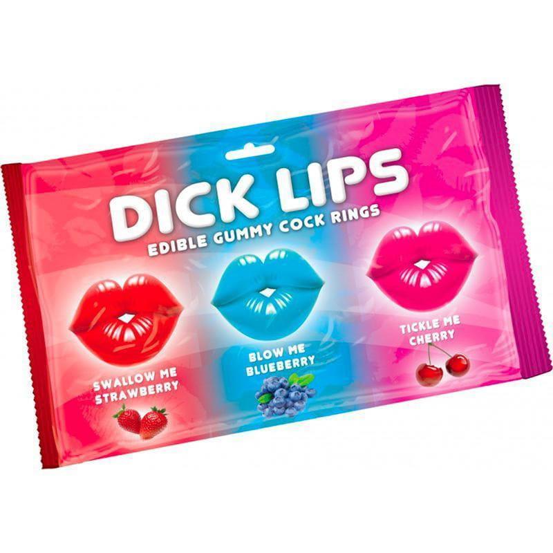 Dick Lips Edible Gummy Cock Rings - Adult Planet - Online Sex Toys Shop UK