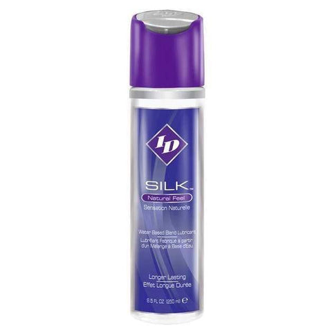 ID Silk Natural Feel Water Based Lubricant 8.5floz/250mls - Adult Planet - Online Sex Toys Shop UK