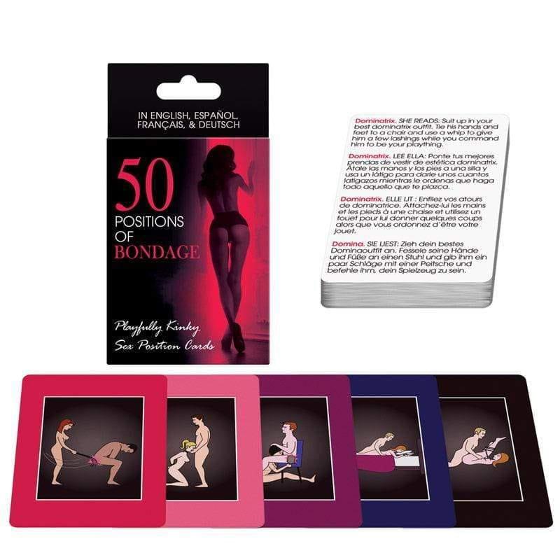50 Positions Of Bondage Sex Position Cards - Adult Planet - Online Sex Toys Shop UK