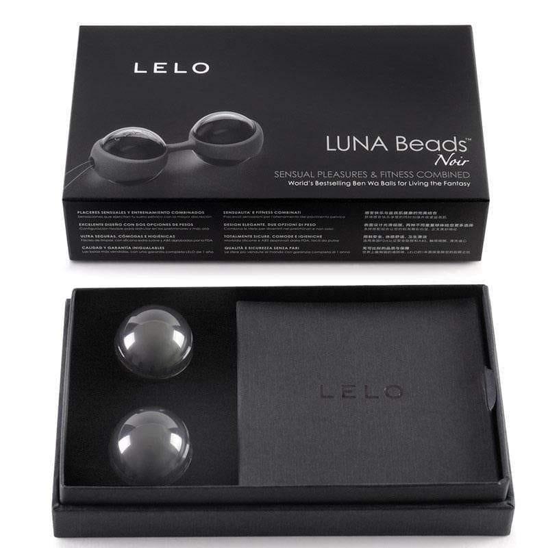 Lelo Luna Beads Noir - Adult Planet - Online Sex Toys Shop UK