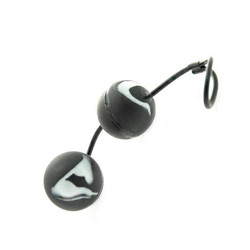 Duo Balls Black And White - Adult Planet - Online Sex Toys Shop UK