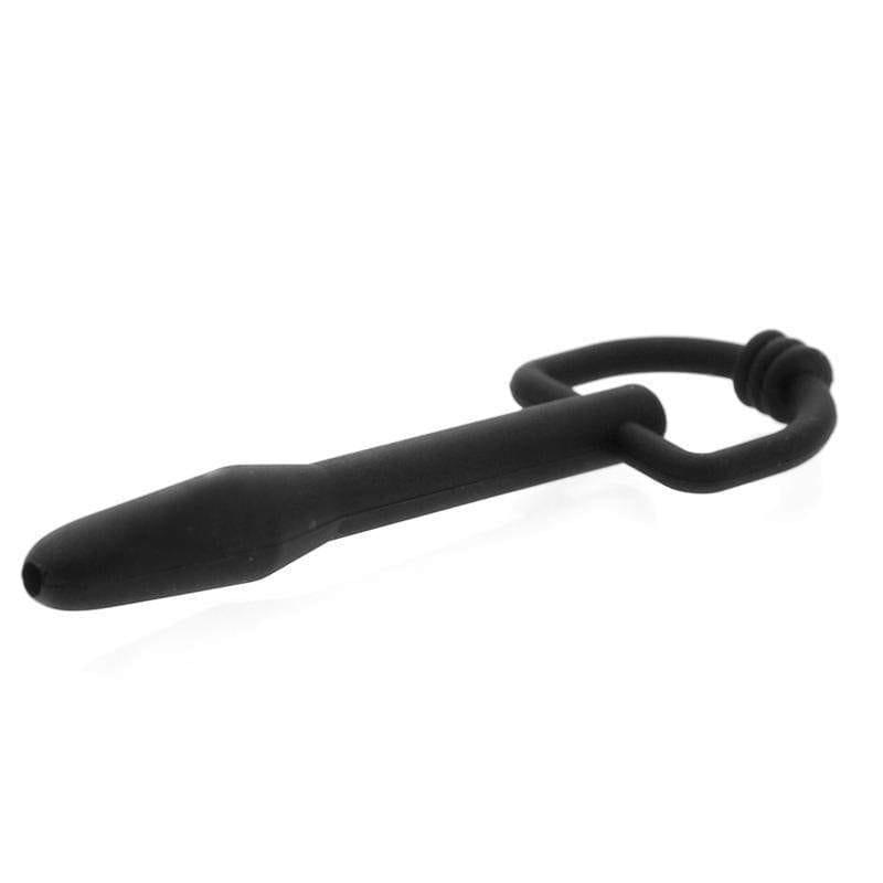 The Hallows Silicone CumThru DRing Penis Plug - Adult Planet - Online Sex Toys Shop UK