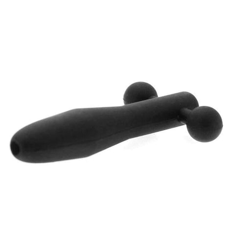 The Hallows Silicone CumThru Barbell Penis Plug - Adult Planet - Online Sex Toys Shop UK