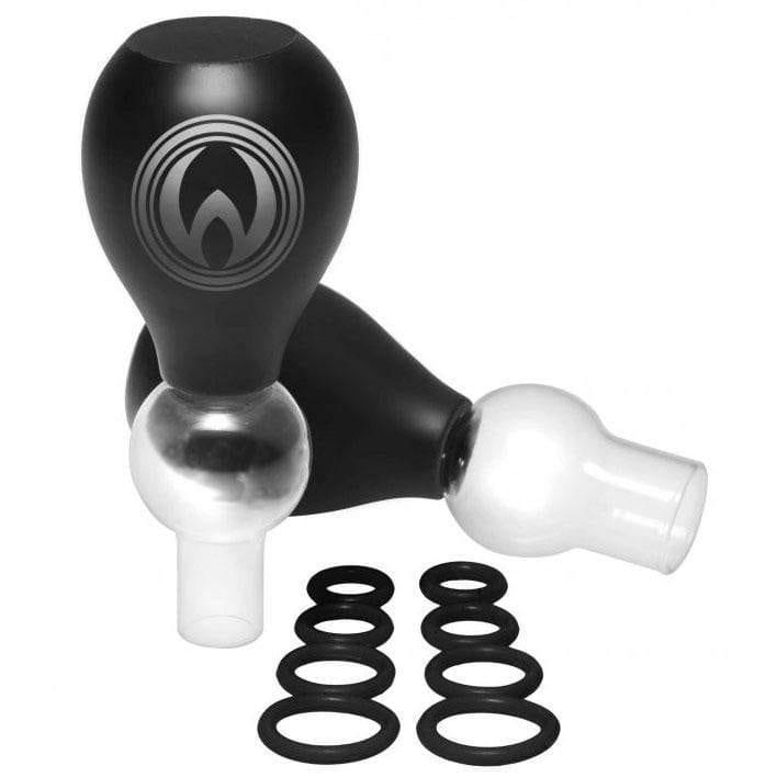 Nipple Amplifier Enlargement Bulbs With O Rings - Adult Planet - Online Sex Toys Shop UK