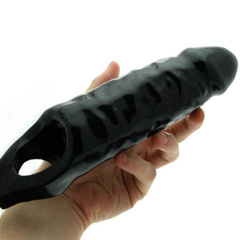 XL Black Mamba Penis Sleeve - Adult Planet - Online Sex Toys Shop UK