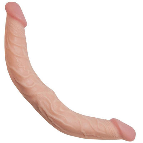 All American Whopper Curved Double Dong - Adult Planet - Online Sex Toys Shop UK