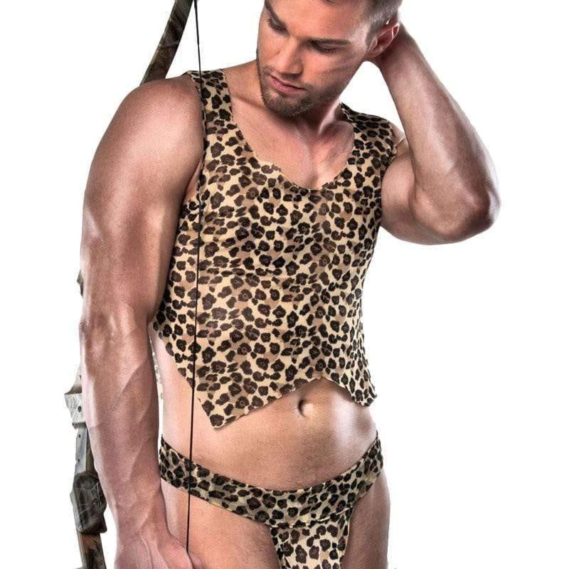 Passion Animal Print Top And Pouch - Adult Planet - Online Sex Toys Shop UK