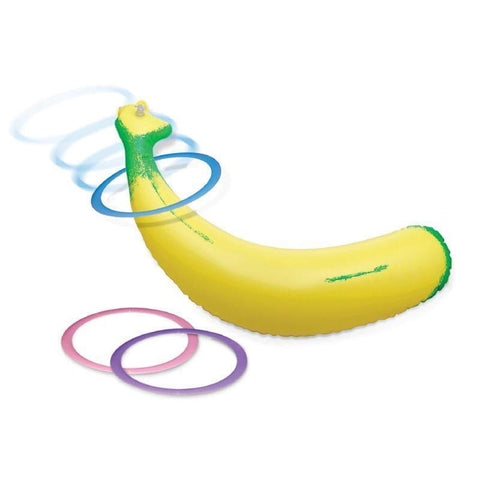 Inflatable Banana Ring Toss - Adult Planet - Online Sex Toys Shop UK