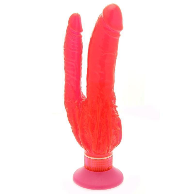 9 Inch Wall Bangers Double Penetrator Waterproof Vibrator - Adult Planet - Online Sex Toys Shop UK